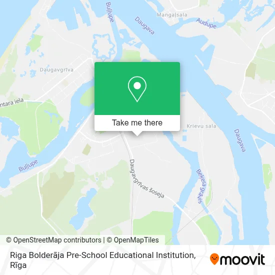 Riga Bolderāja Pre-School Educational Institution map