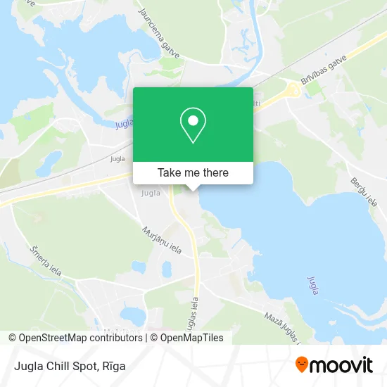Jugla Chill Spot map