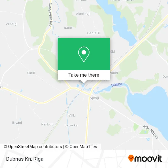 Dubnas Kn map