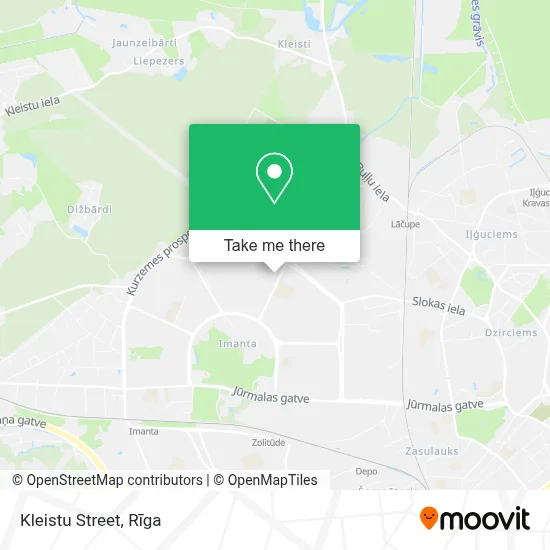Kleistu Street map