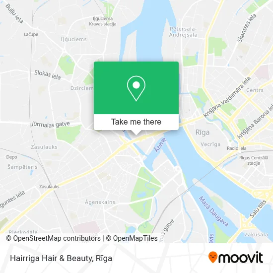 Hairriga Hair & Beauty map