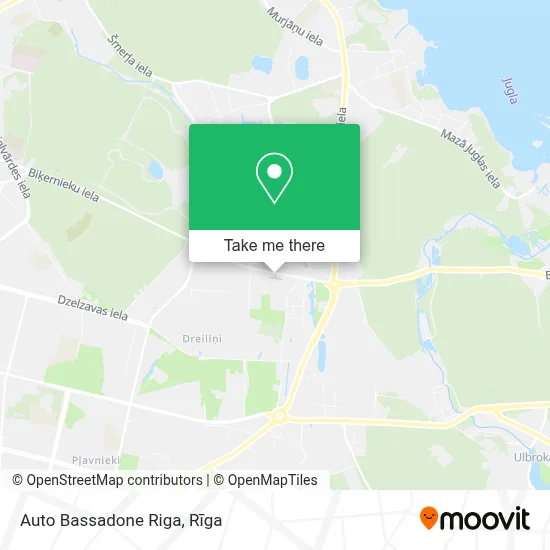 Auto Bassadone Riga map