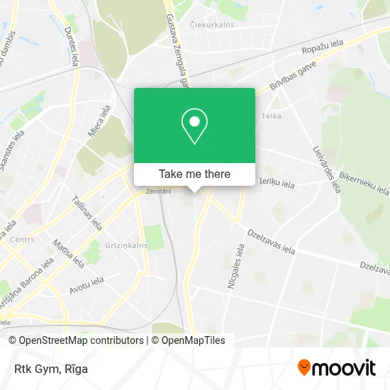 Rtk Gym map