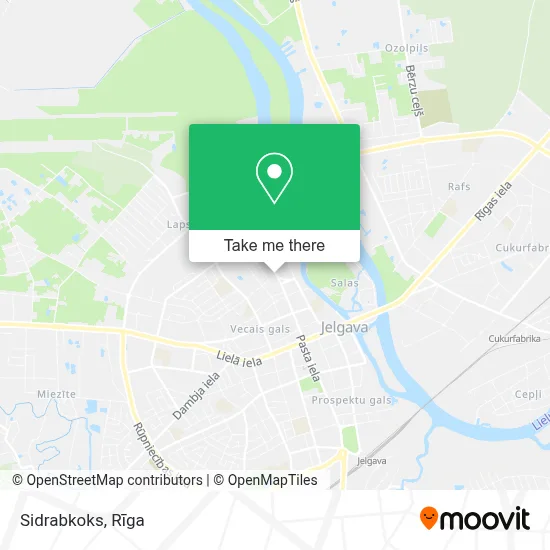Sidrabkoks map