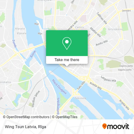 Wing Tsun Latvia map