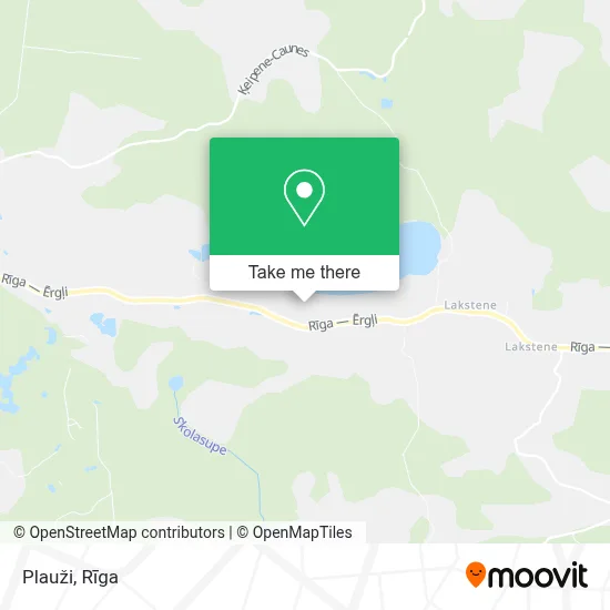 Plauži map