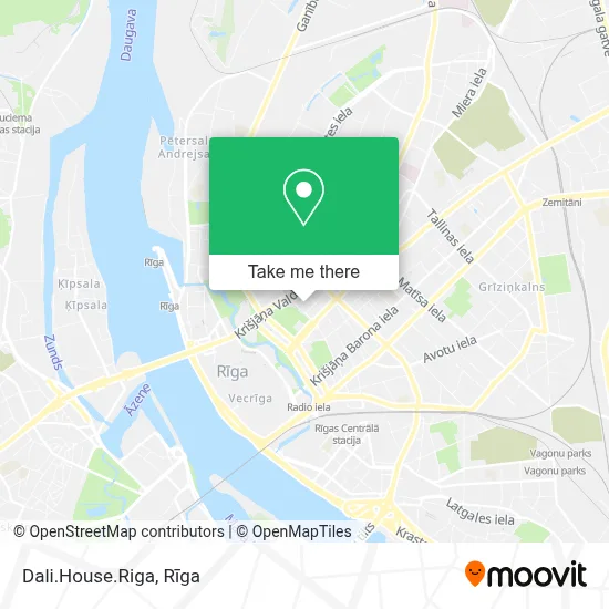 Dali.House.Riga map