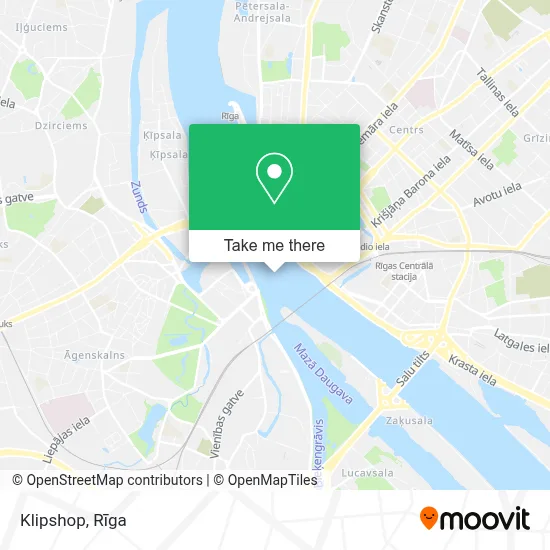 Klipshop map