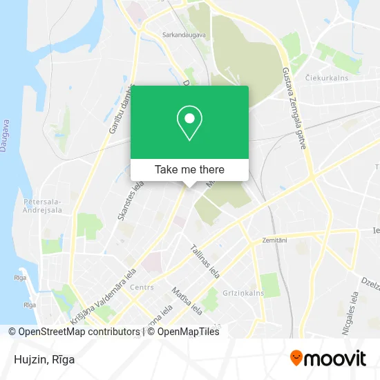 Hujzin map