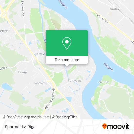 Sportnet.Lv map