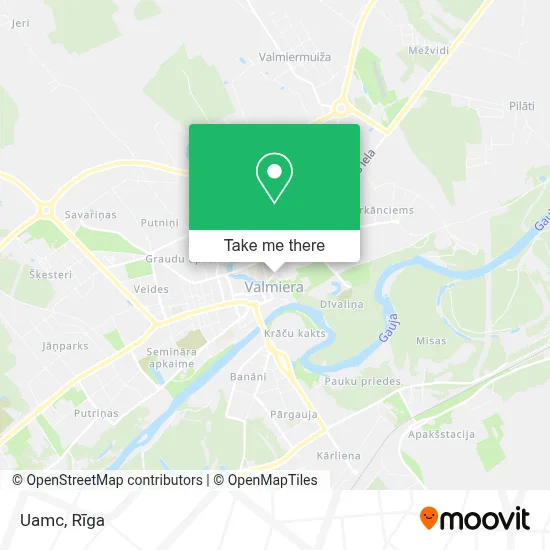Uamc map