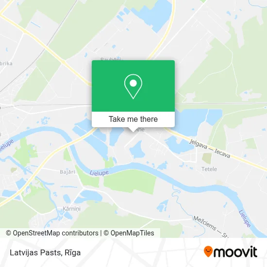 Latvijas Pasts map
