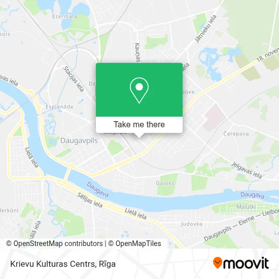 Krievu Kulturas Centrs map