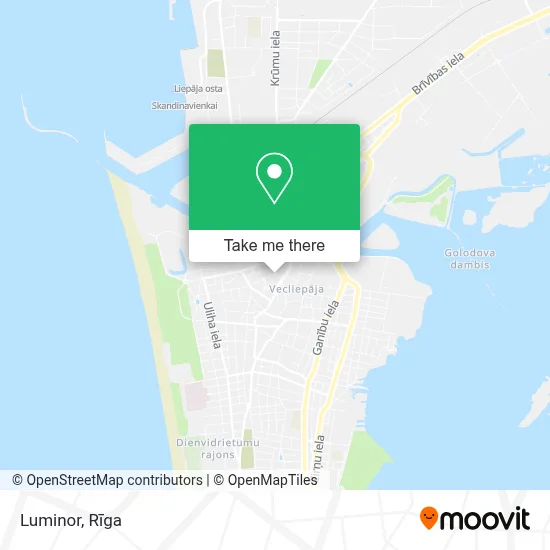 Luminor map