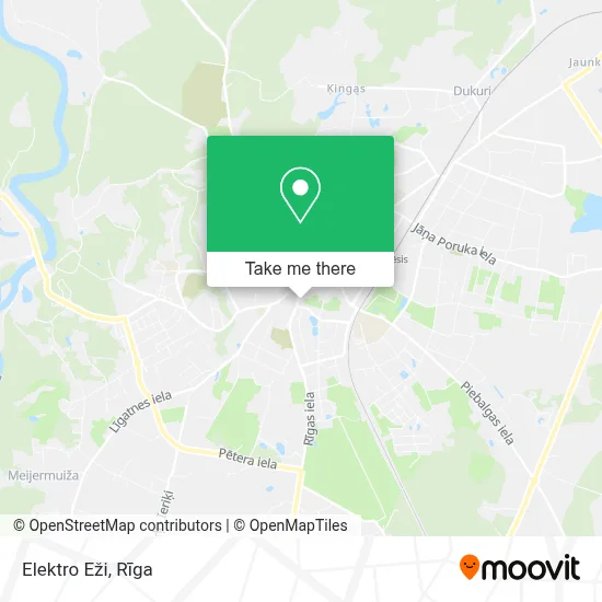 Elektro Eži map