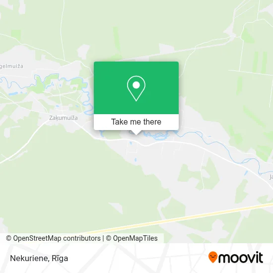 Nekuriene map