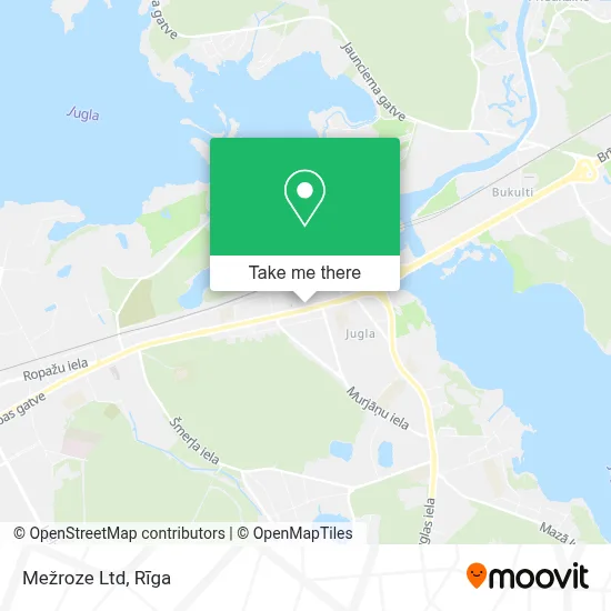 Mežroze Ltd map