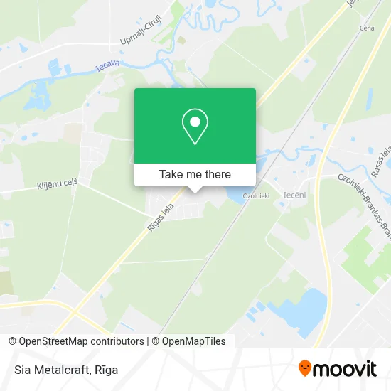 Sia Metalcraft map