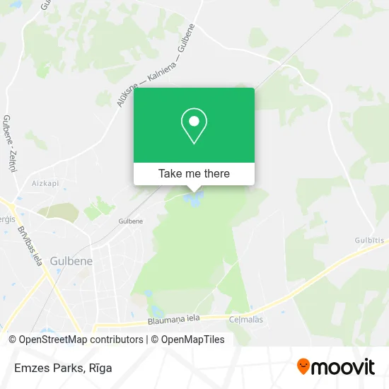 Emzes Parks map