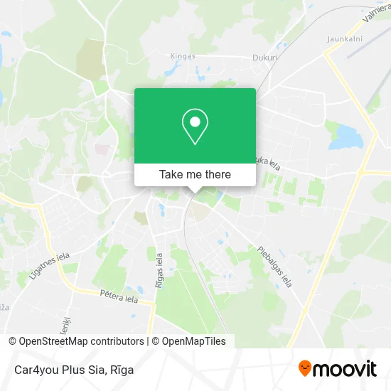 Car4you Plus Sia map