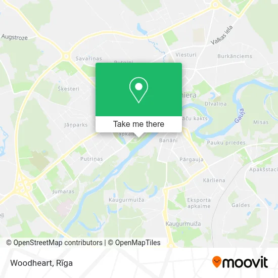 Woodheart map