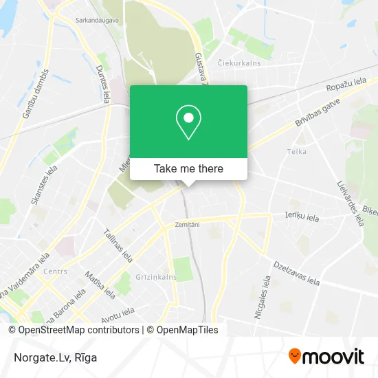 Norgate.Lv map