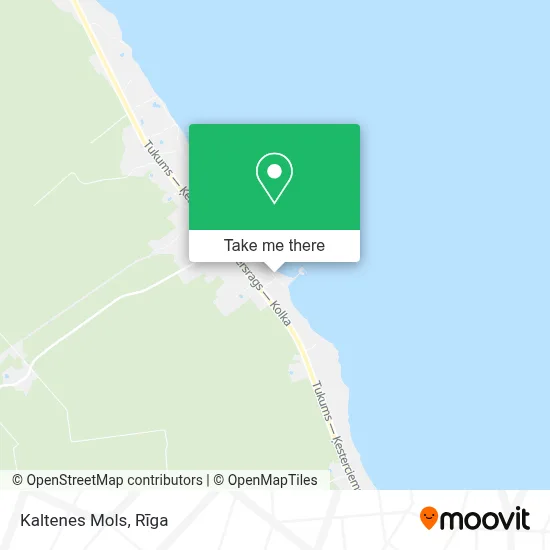 Kaltenes Mols map