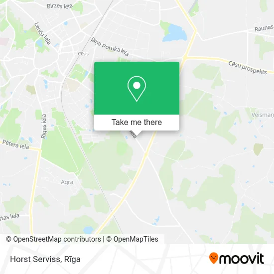Horst Serviss map