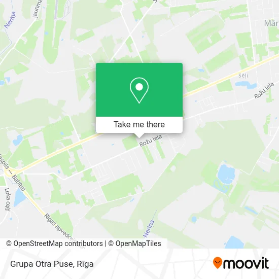 Grupa Otra Puse map