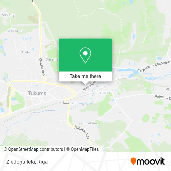 Ziedoņa Iela map