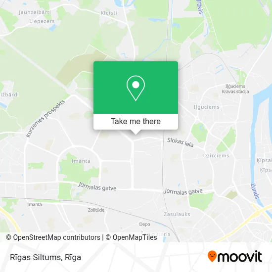 Rīgas Siltums map