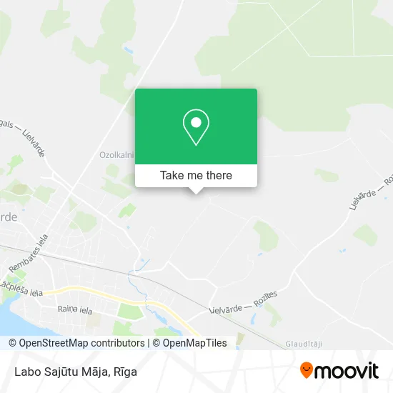 Labo Sajūtu Māja map