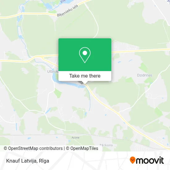 Knauf Latvija map
