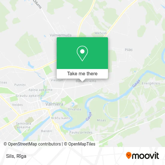 Sils map