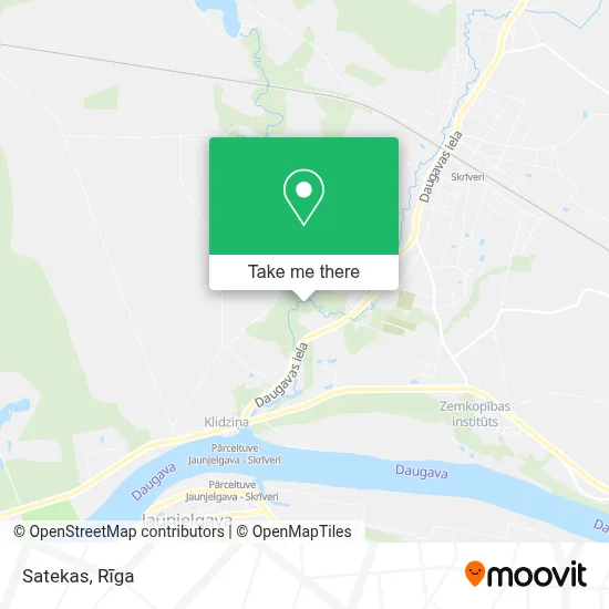 Satekas map