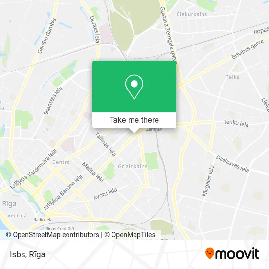 Isbs map