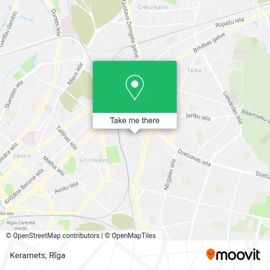 Keramets map