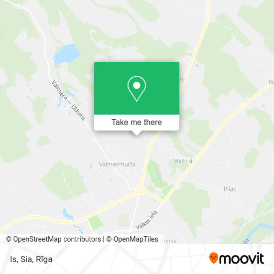 Is, Sia map