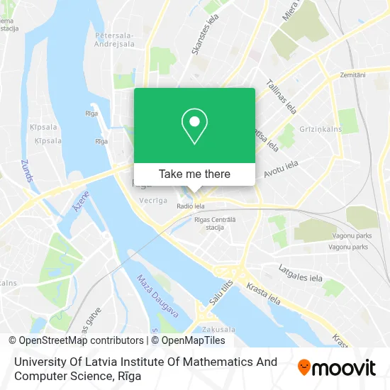 University Of Latvia Institute Of Mathematics And Computer Science map