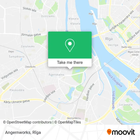 Angernworks map