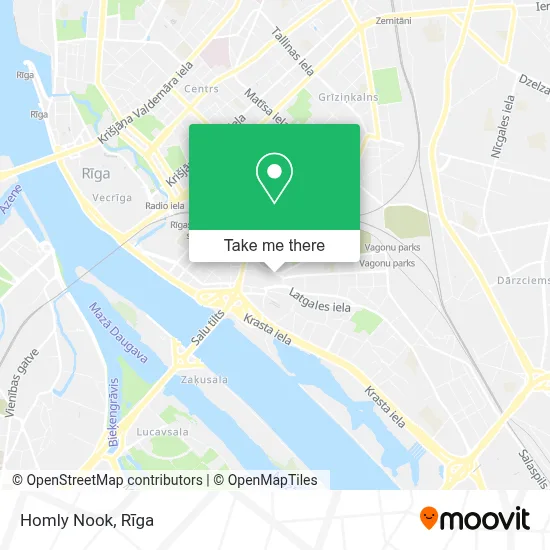 Homly Nook map