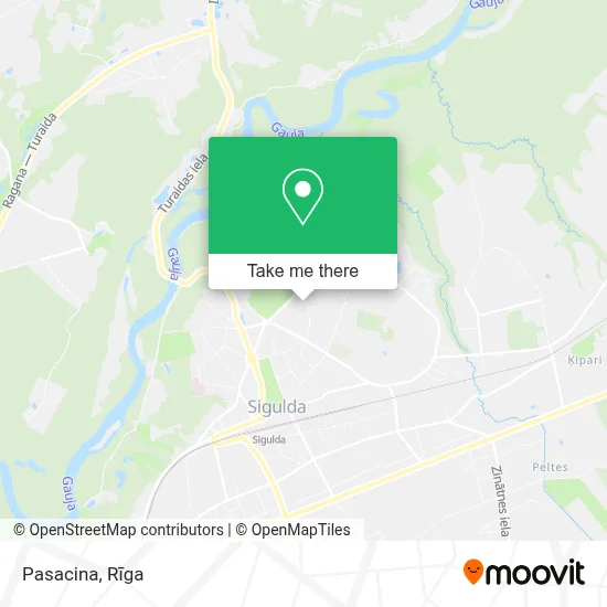 Pasacina map