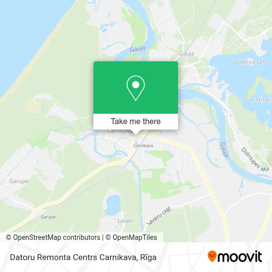 Datoru Remonta Centrs Carnikava map