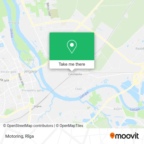 Motoring map