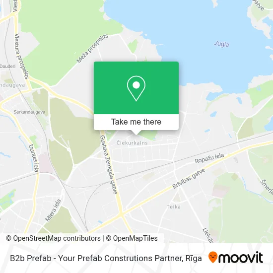 B2b Prefab - Your Prefab Construtions Partner map