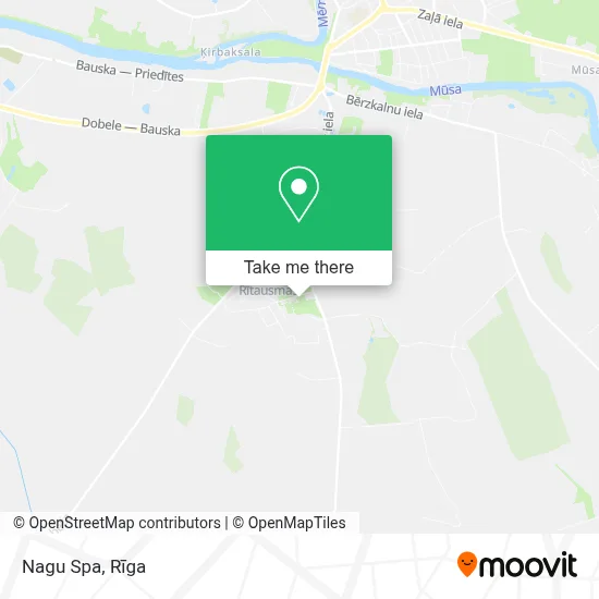 Nagu Spa map