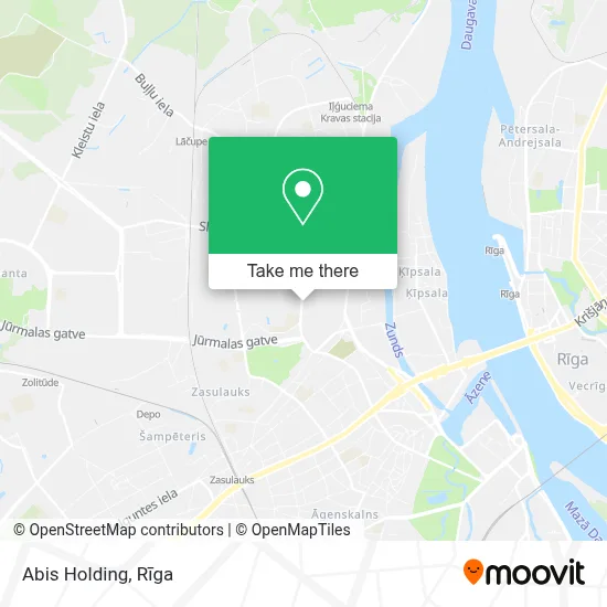 Abis Holding map