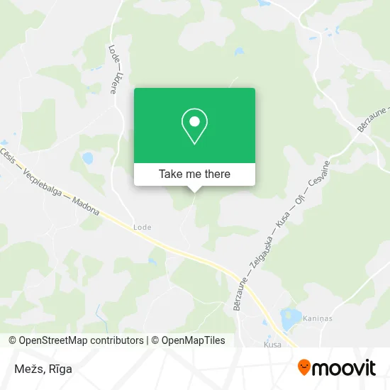 Mežs map