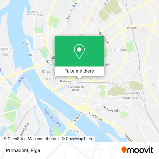 Primadent map