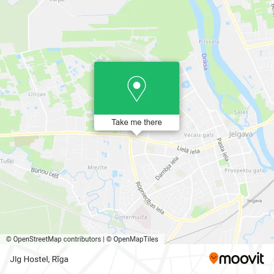 Jlg Hostel map